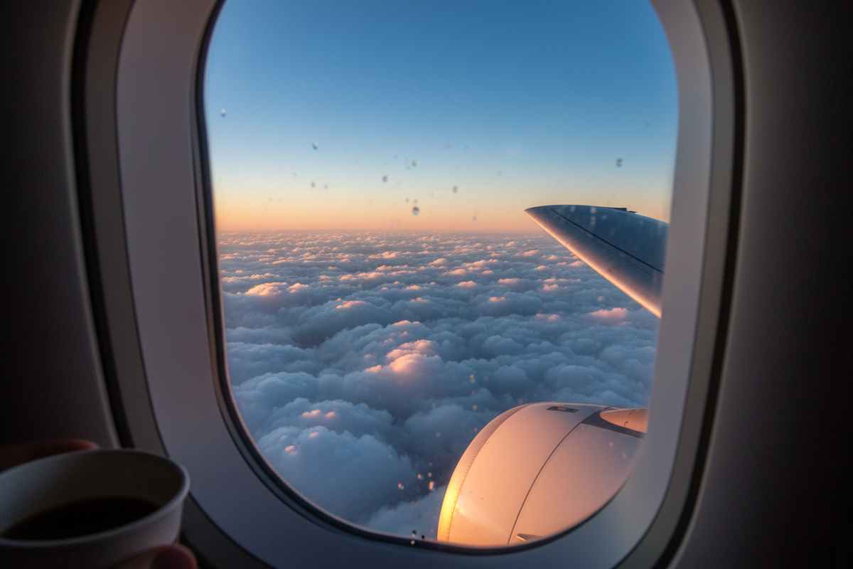 飛行機の窓